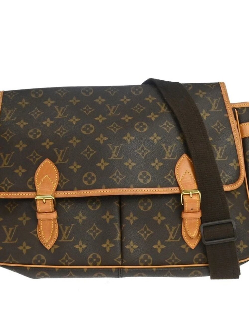 LOUIS VUITTON GIBECIERE GM SHOULDER BAG MONOGRAM